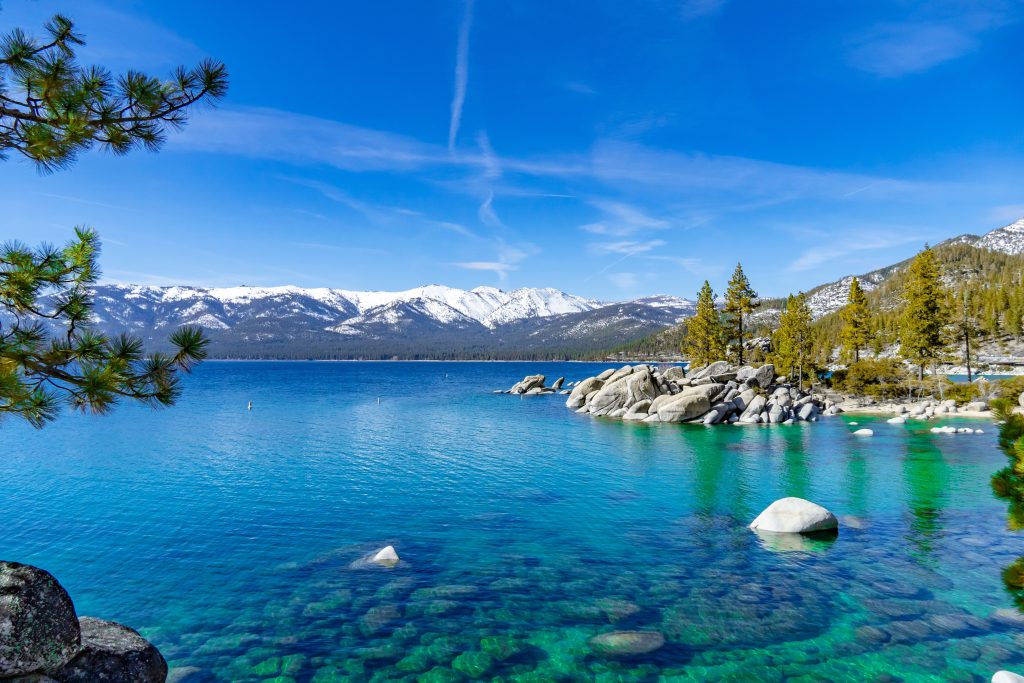 California Lake Tahoe Spring summer