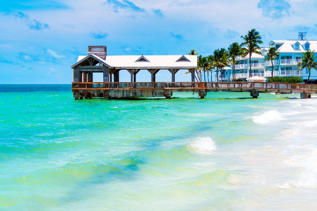 Beach in Key West, Florida